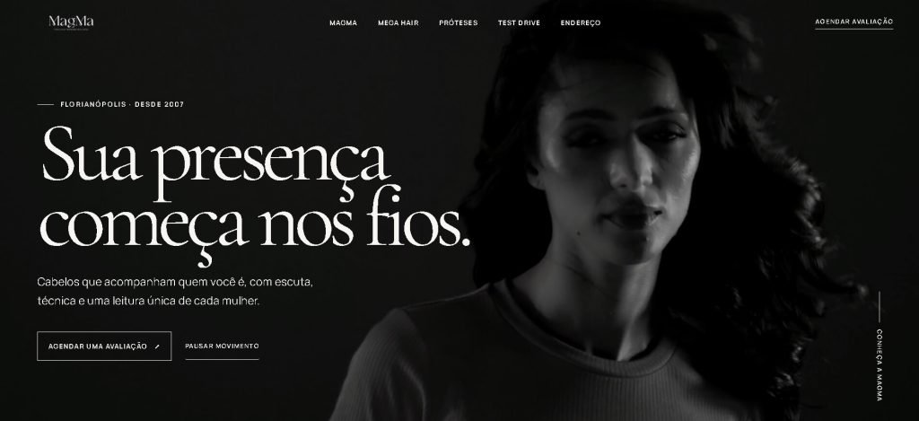 Prévia do case Magma Hair