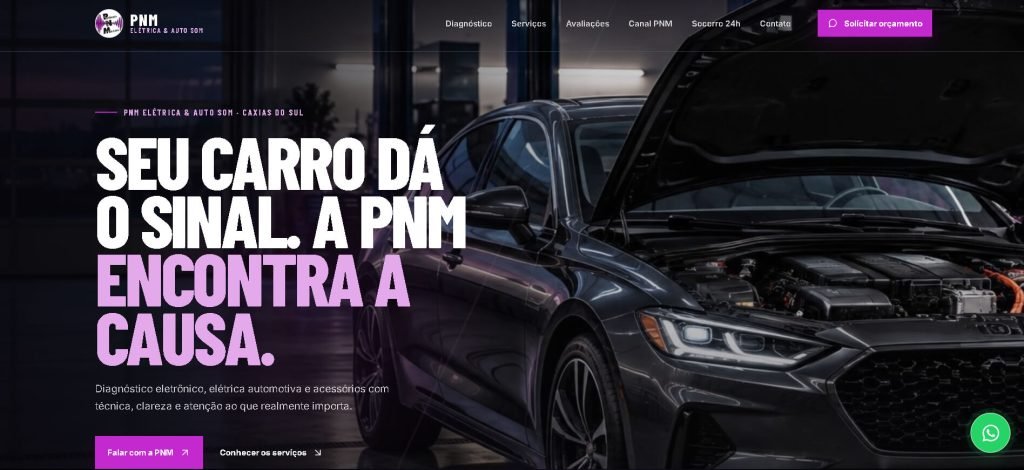Prévia do case PNM Auto Som