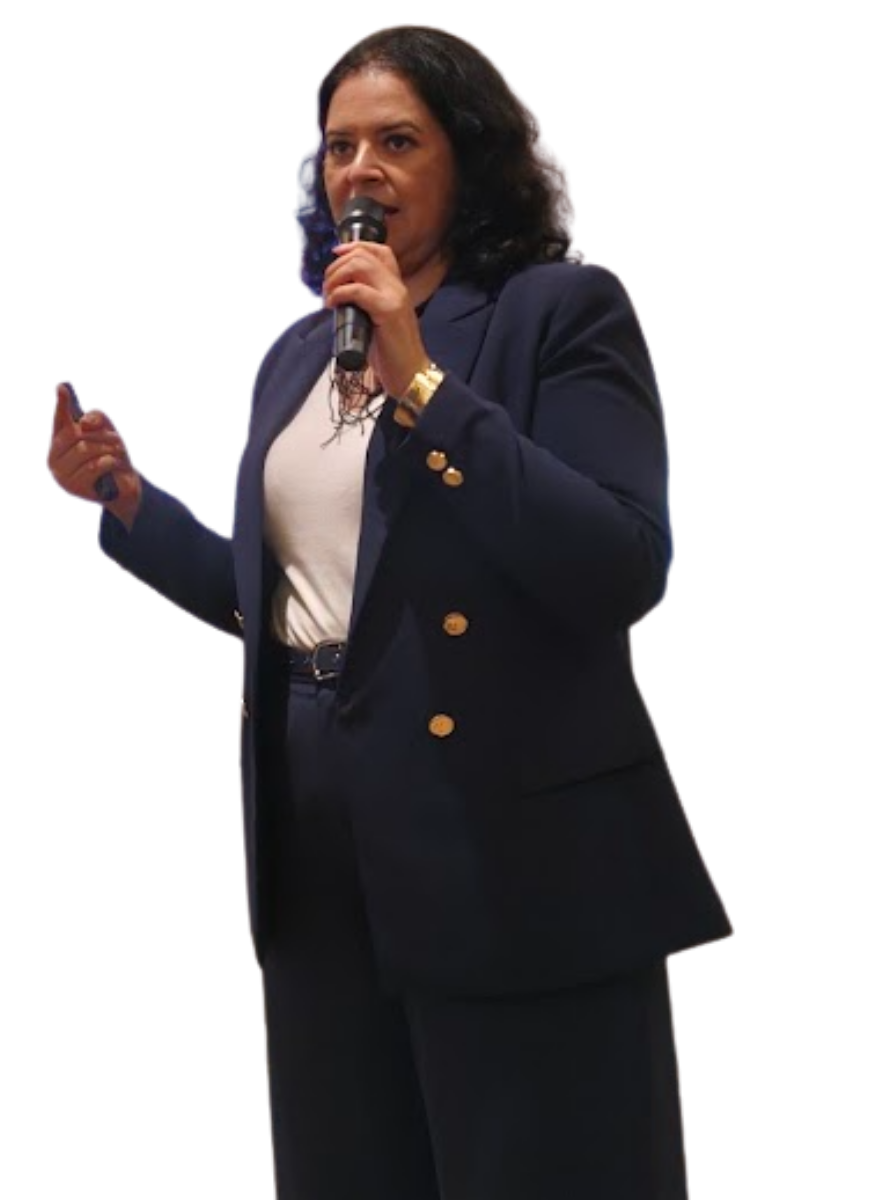 Vânia Monteiro durante uma mentoria